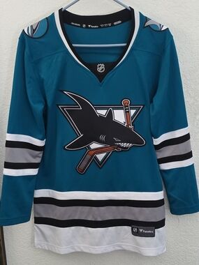 Fanatics White and Black NHL Jersey Tag Patch